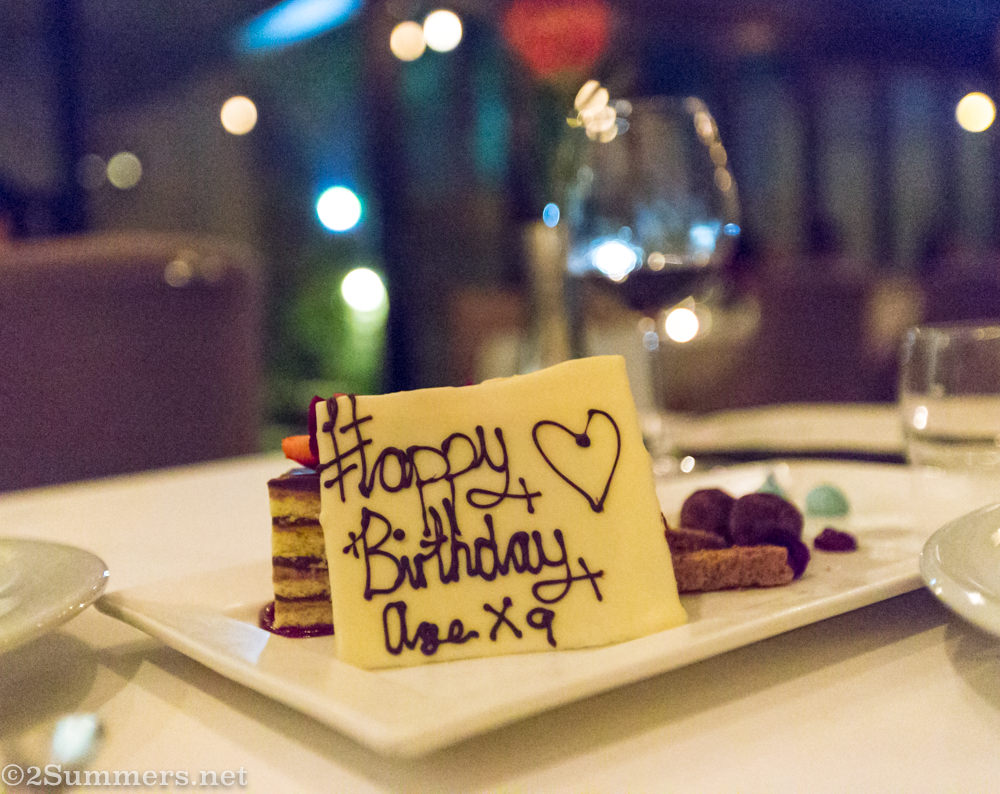 Birthday cake at Clico