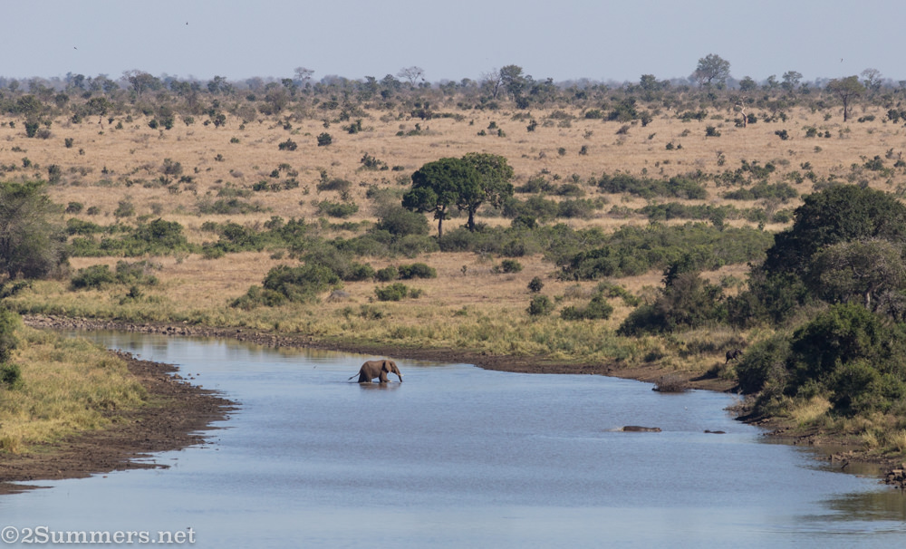 View from Mlondozi picnic spot in Kruger