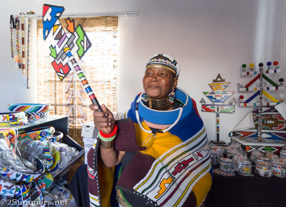 Mama Sophie performing