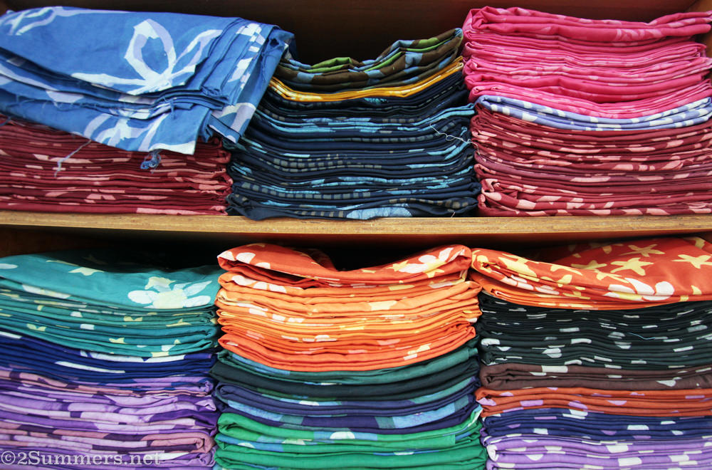 Batik fabric from Global Mamas in Ghana