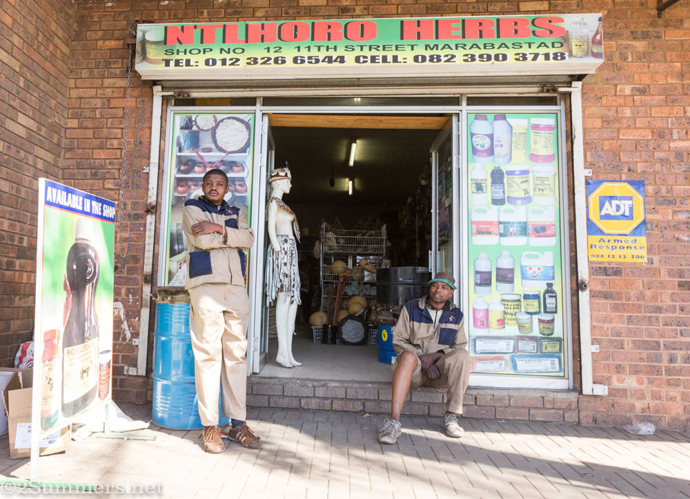 Muti shop in Marabastad