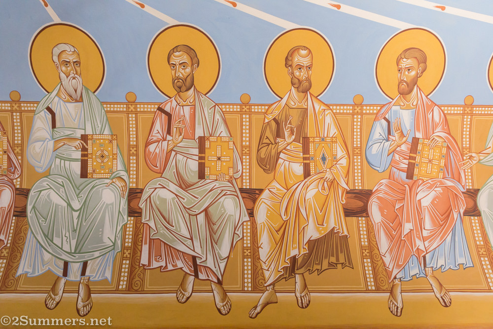 Orthodox church ceiling