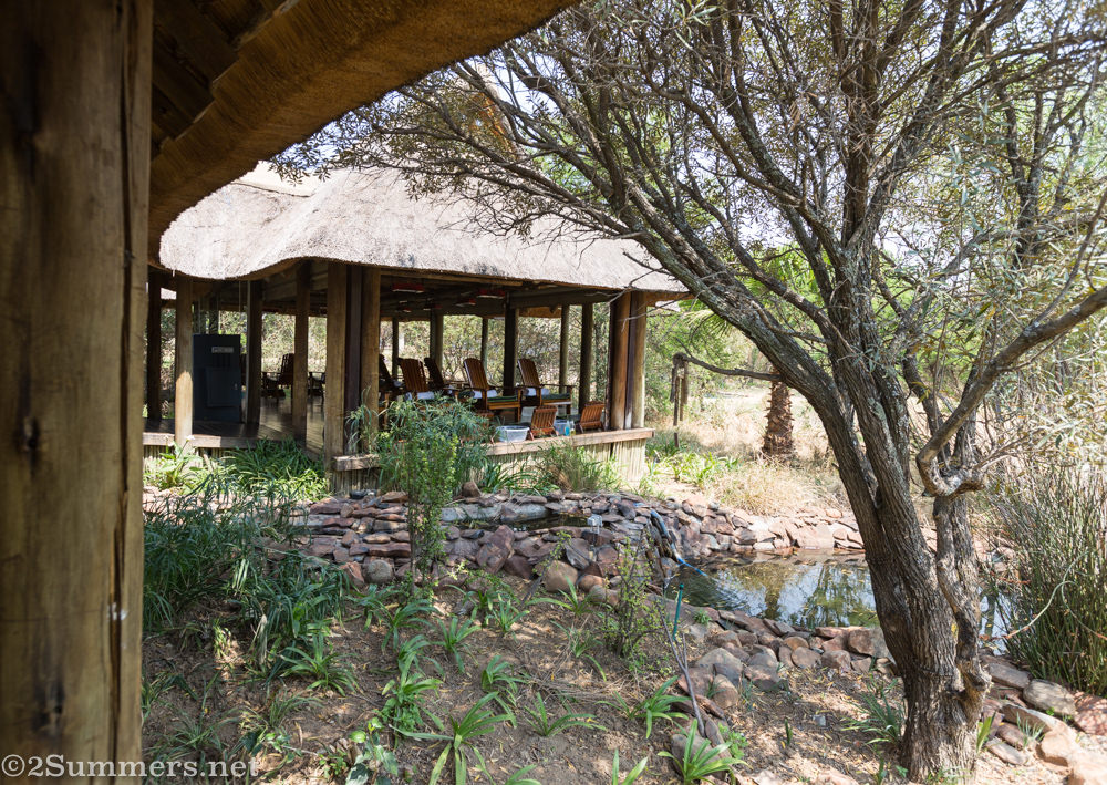 Foot massage area at Indaba Hotel Mowana Spa