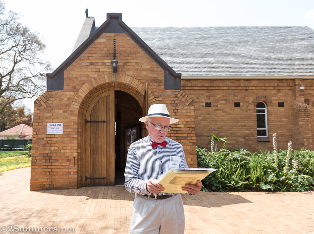 Ed Coogan at St. Francis