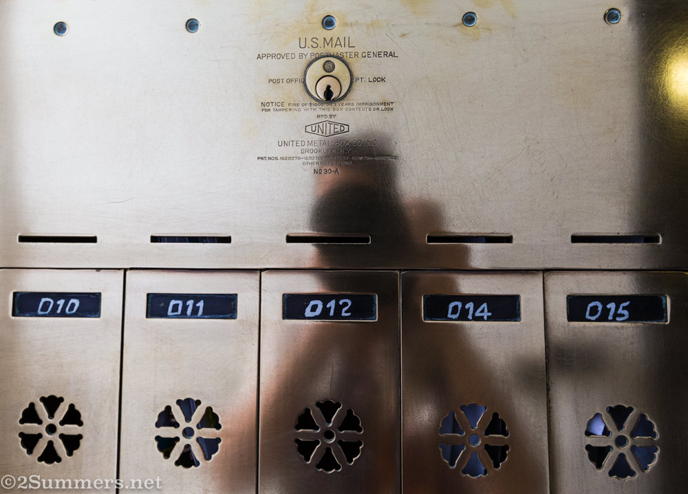 Post boxes in Gleneagles Court