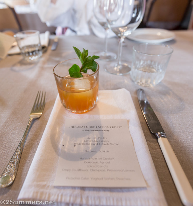 Menu for Great North African Roast