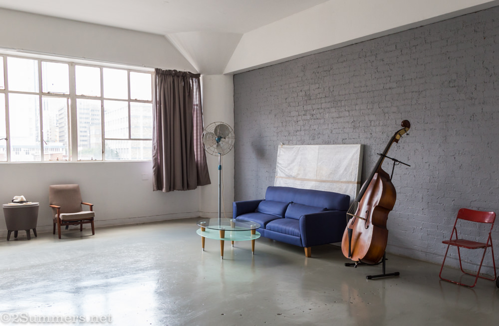 Studio of Sam Nhlengethwa