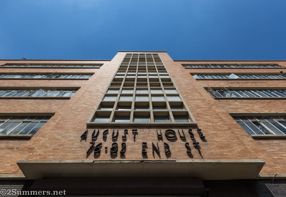 Outside of August House