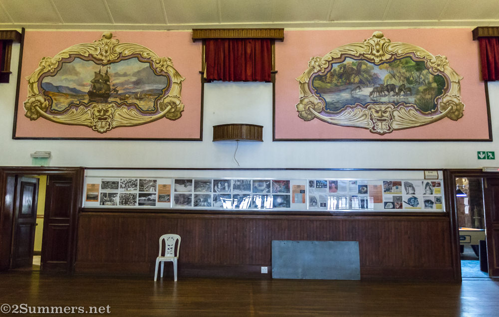 Murals in Cullinan Recreation Hall