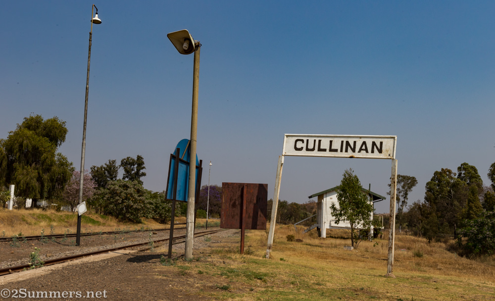 Train tracks in Cullinan