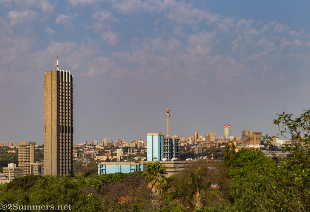 View of Joburg from the Jesuit Institute