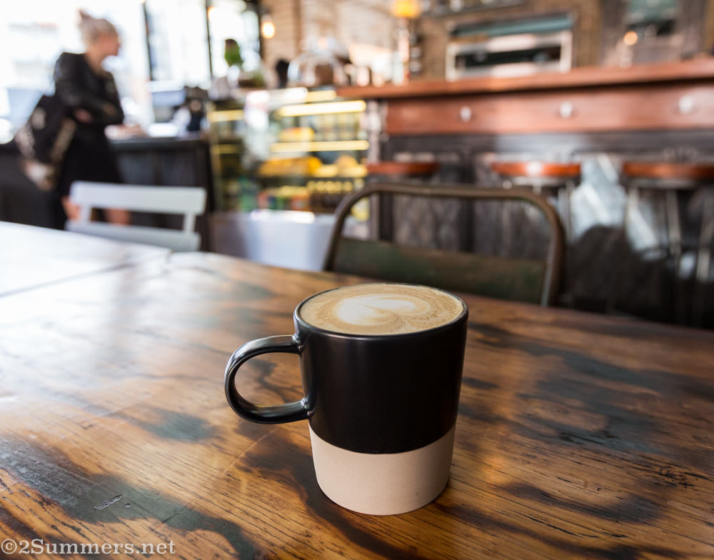 cappuccino from the Richmond