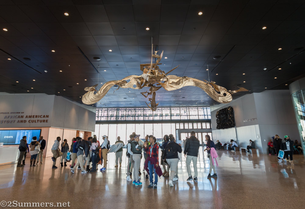 Lobby of the African American Museum