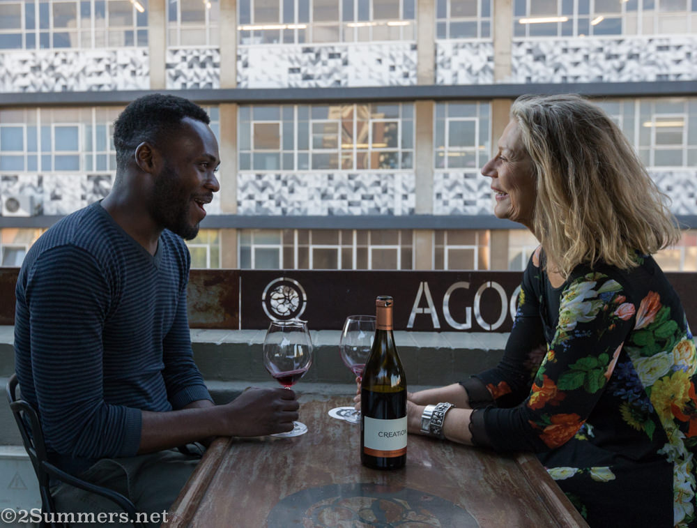 Marie-Lais and Patrick at Agog