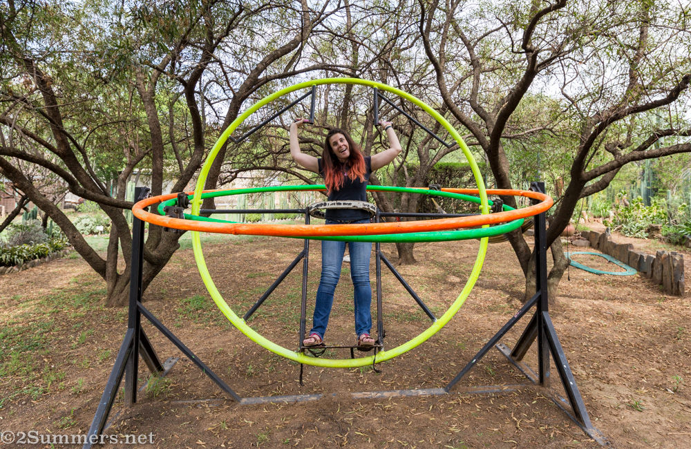 Heather at the Jazzfarm