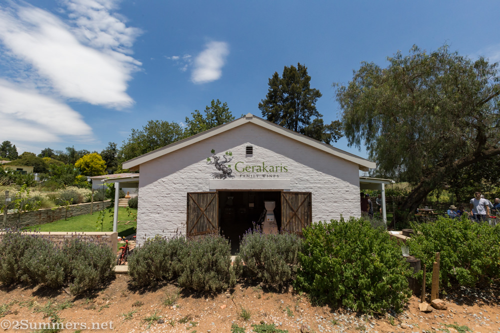 Gerakaris winery in Craighall Park