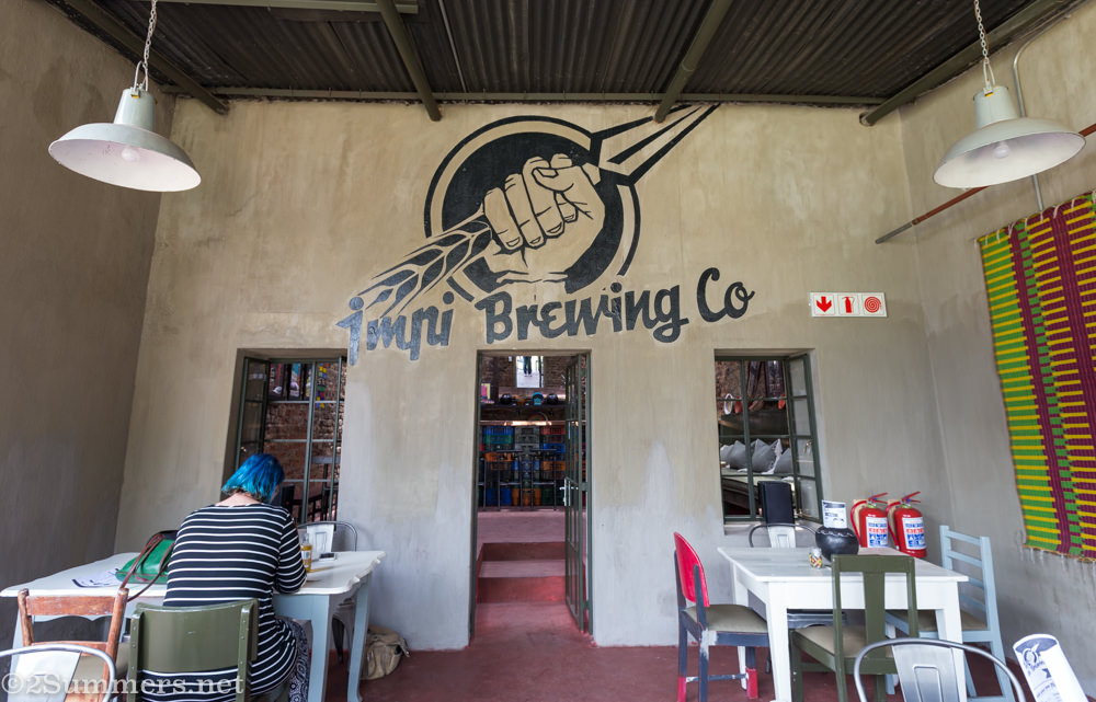 Outside Impi Brewing Co.