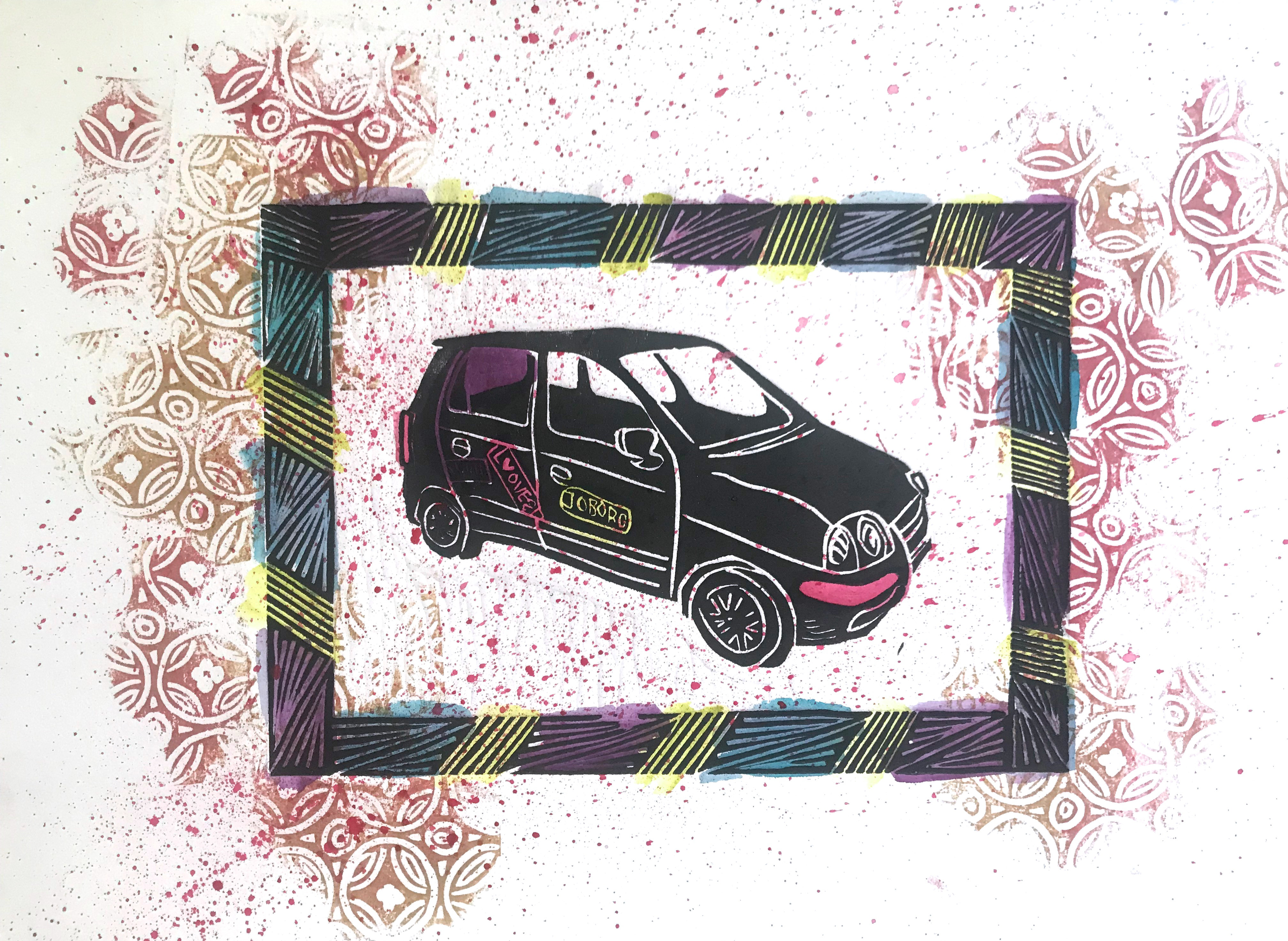 Car 2Summers in Motion print