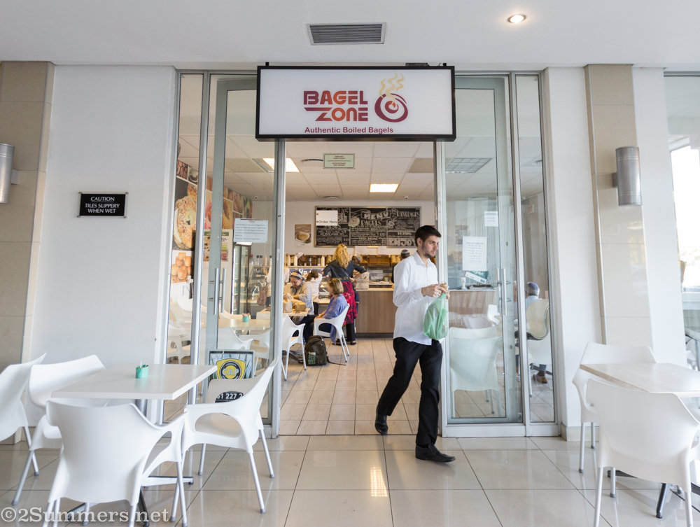 Bagel Zone entrance