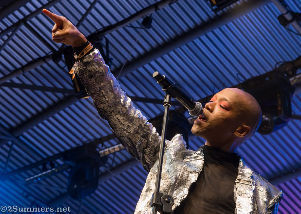 Nakhane Toure at Bushfire
