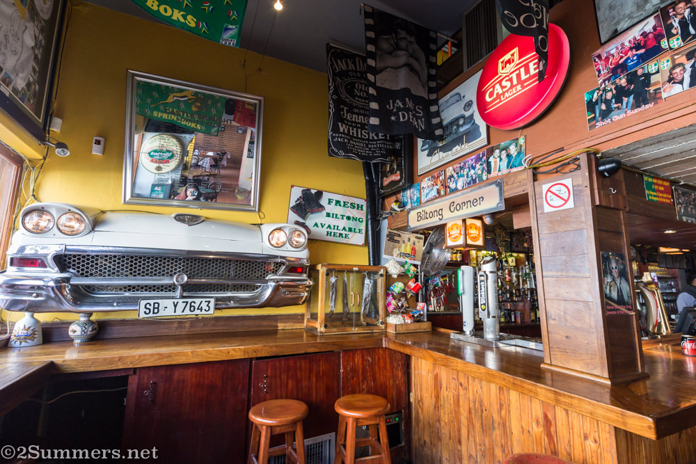 The front bar area at Tonino’s