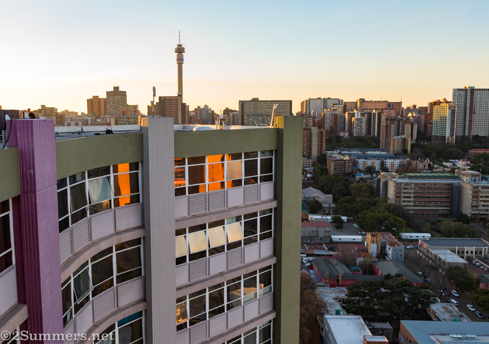 View to the north from 120 End Street