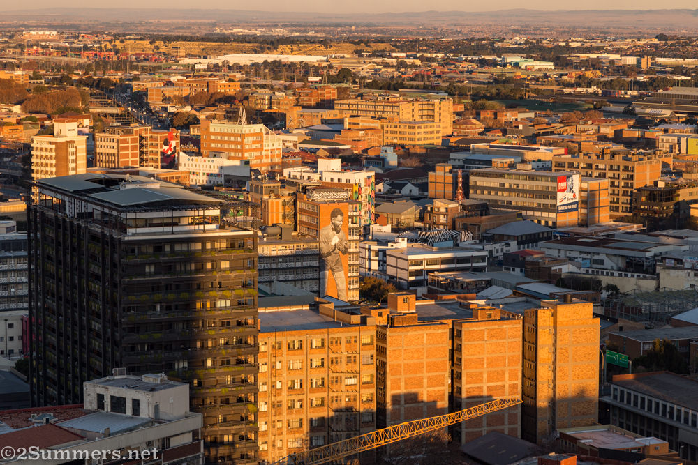 View to the east from 120 End Street