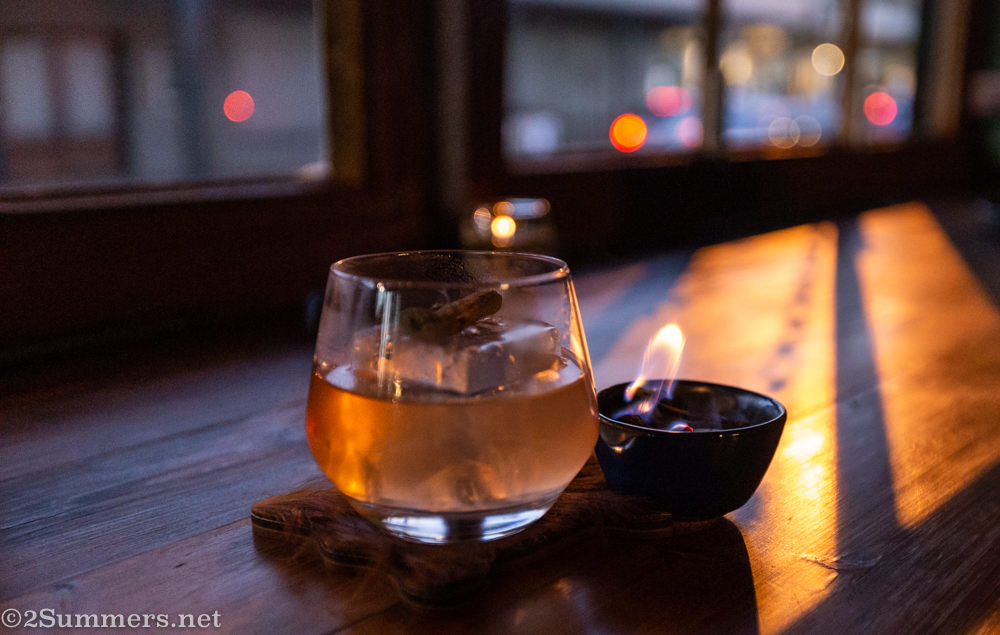 Beautiful cocktail from Mooteebar