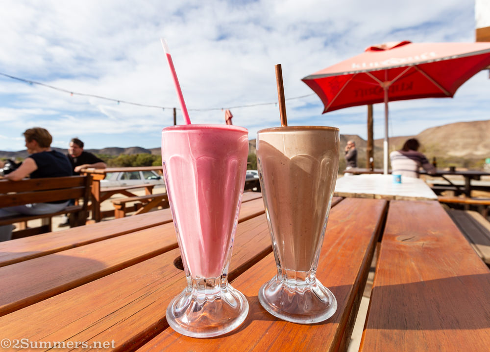 Milkshakes at Ronnies Sex Shop