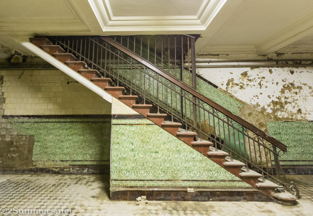 Somerset House basement stairway