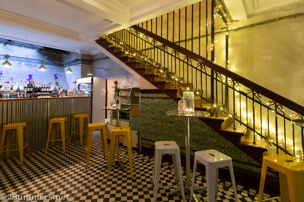 Basement of Somerset House in August 2018