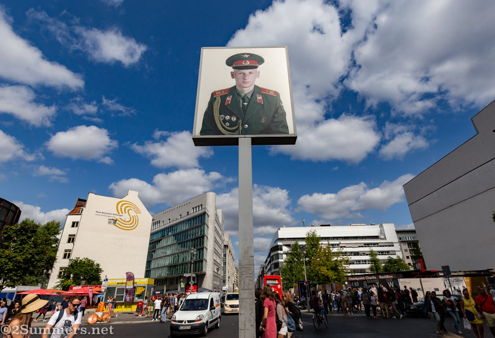 Checkpoint Charlie in Berlin