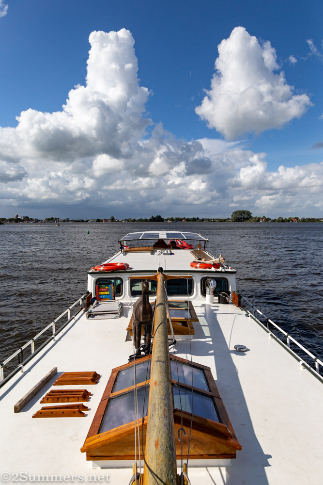 Hendrika on the canal