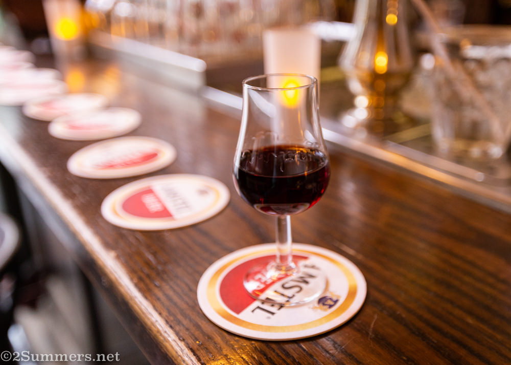 Glass of Jenever from Amsterdam