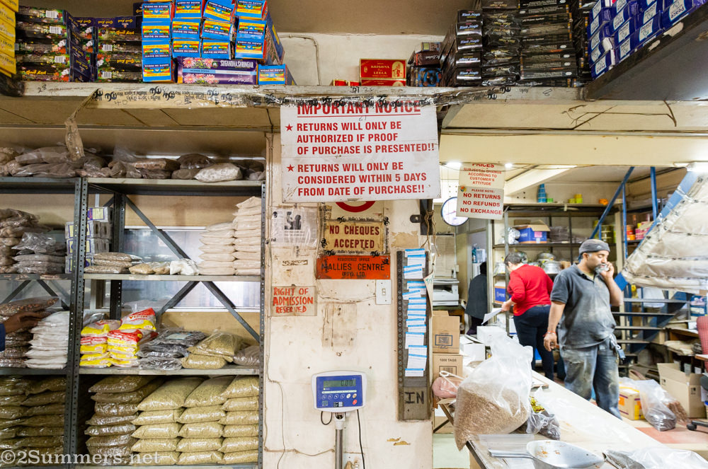 Inside Mallies Spice in Newtown, Johannesburg