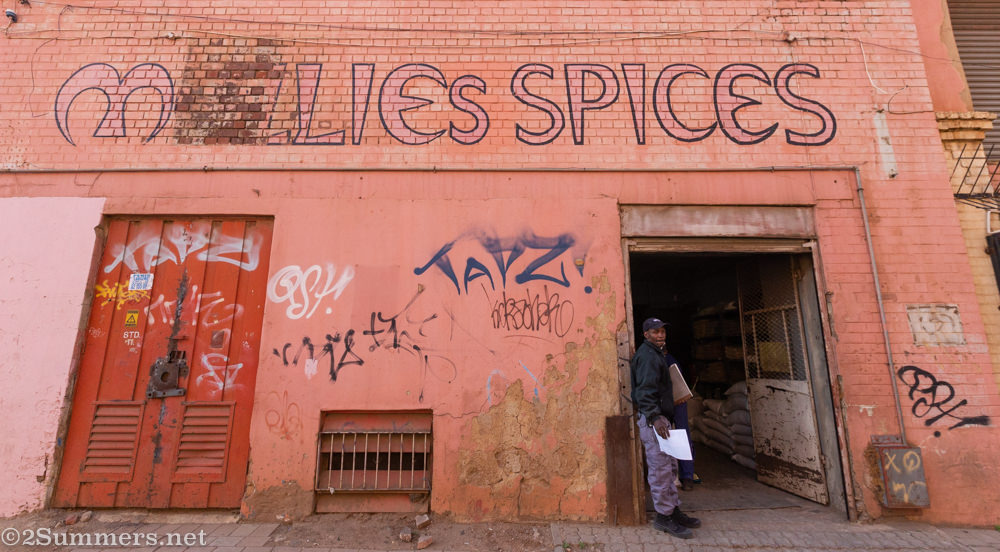 Outside Mallies Spice Works