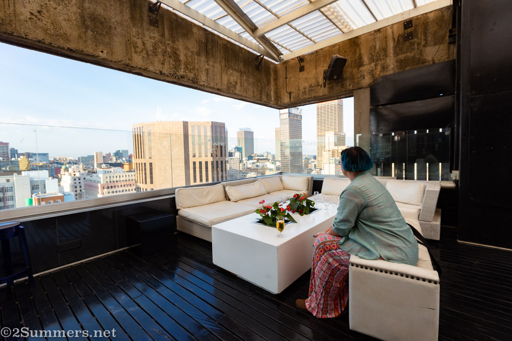 Seating at Elevate bar