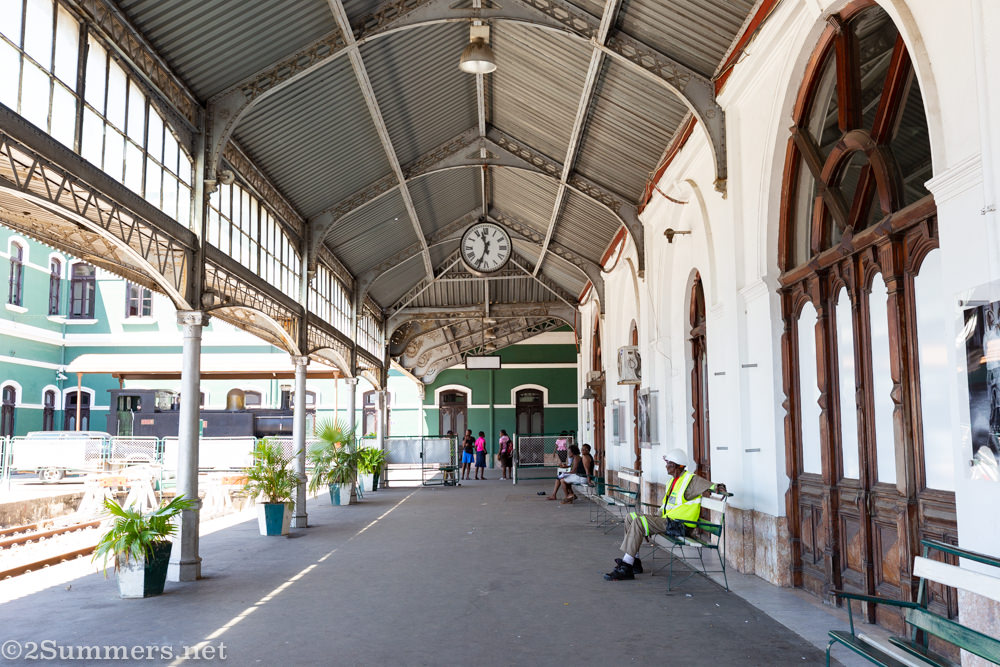 Platform in Maputo’s Central Railway Station