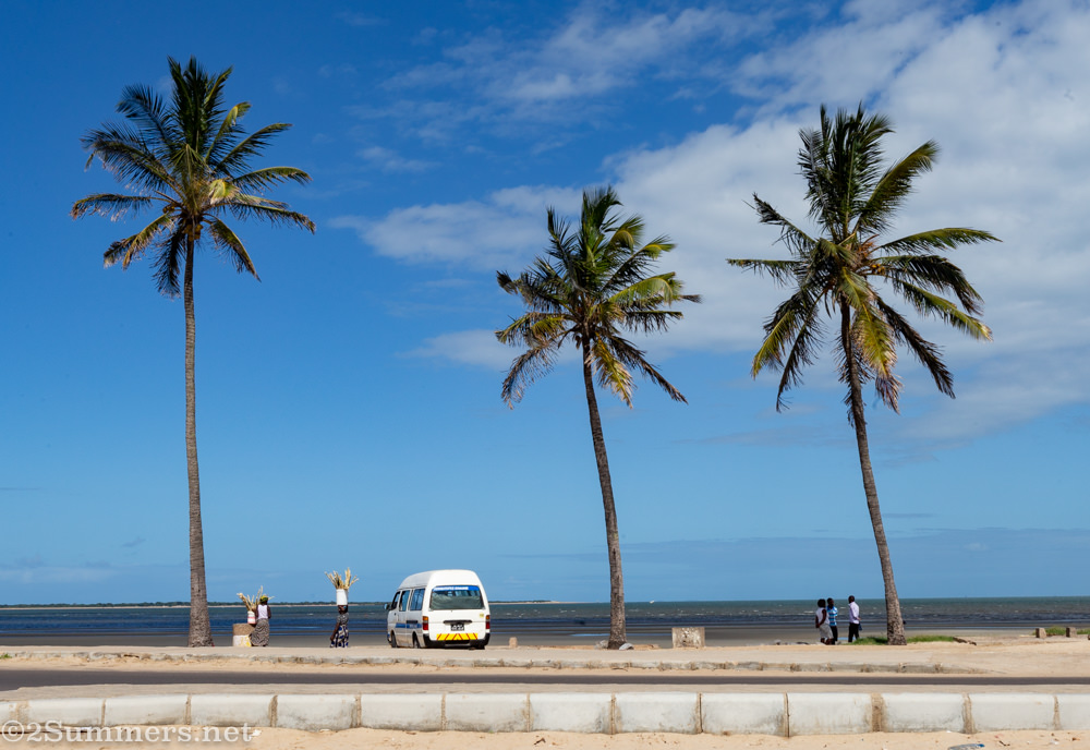 View of the beach across from Costa do Sol