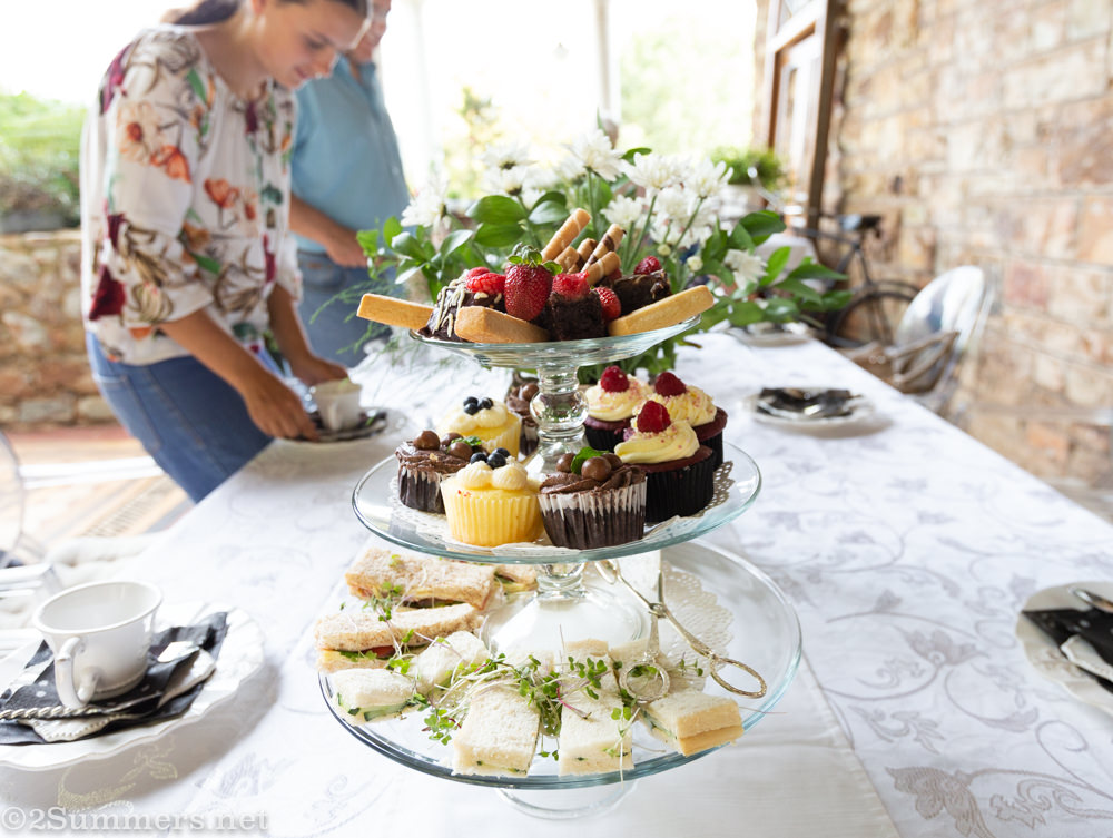 Afternoon tea at Yukon house