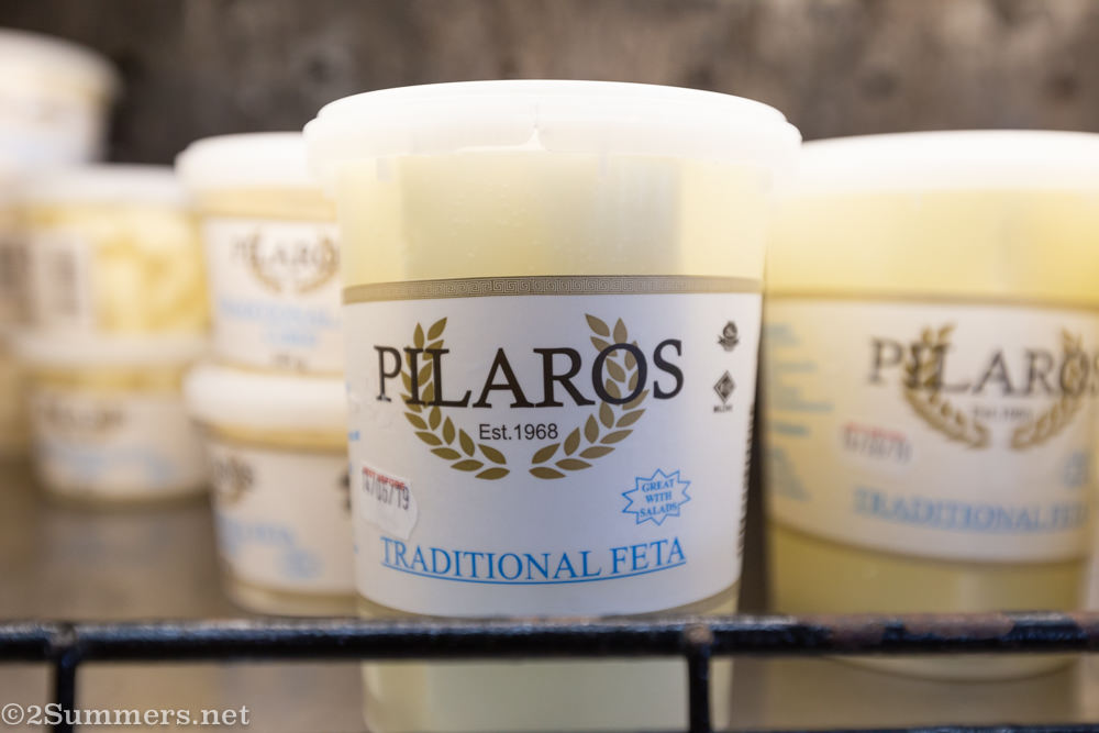 Feta for sale at Pilaros