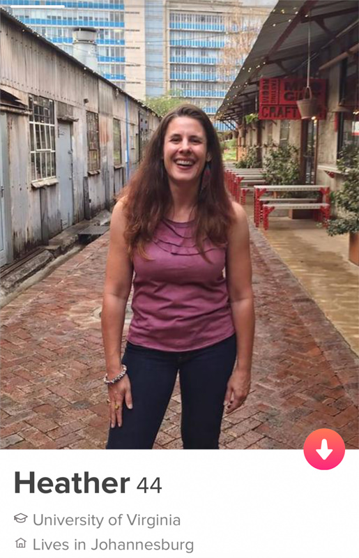 Heather on Tinder