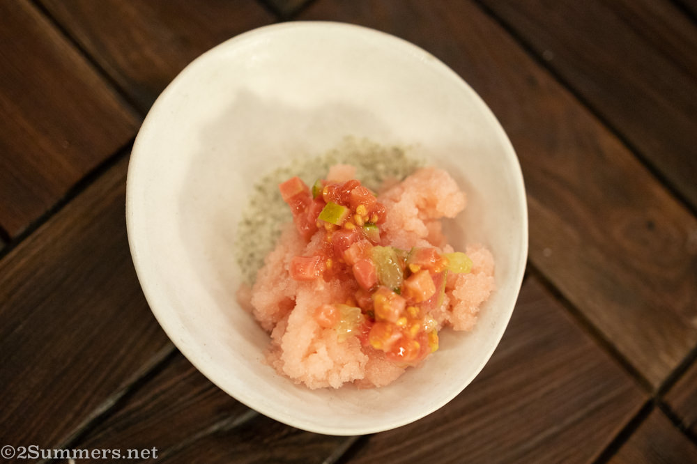 Guava mimosa dessert from Urbanologi