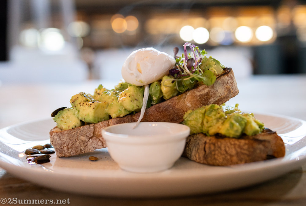 Breakfast at Peregrine Farm Stall