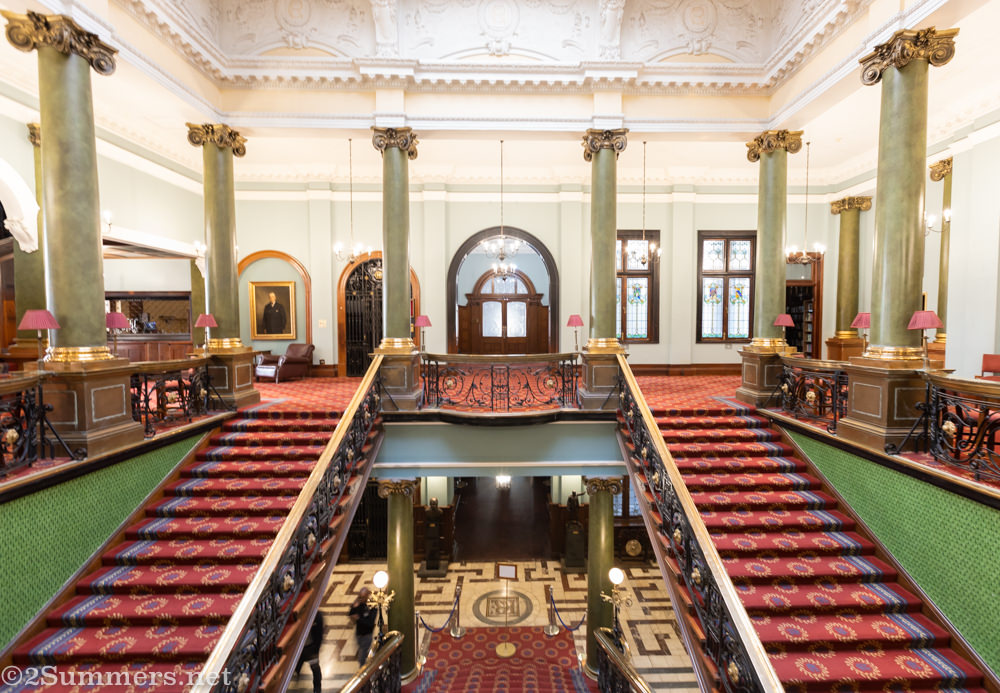 First floor of the Rand Club