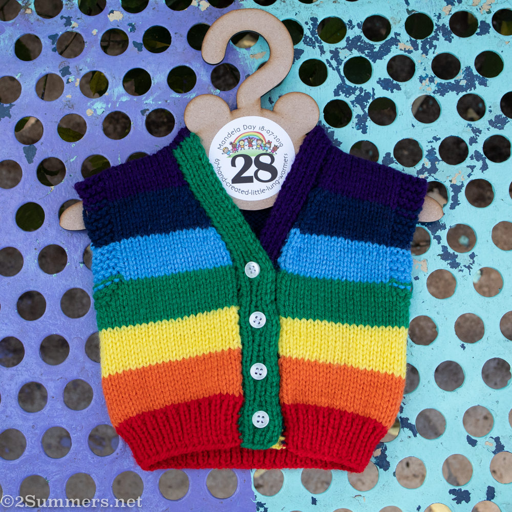 Rainbow Little Lung Warmer