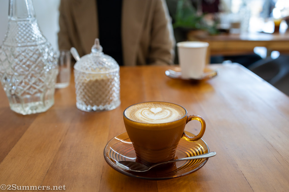 Flat white from Ophelia