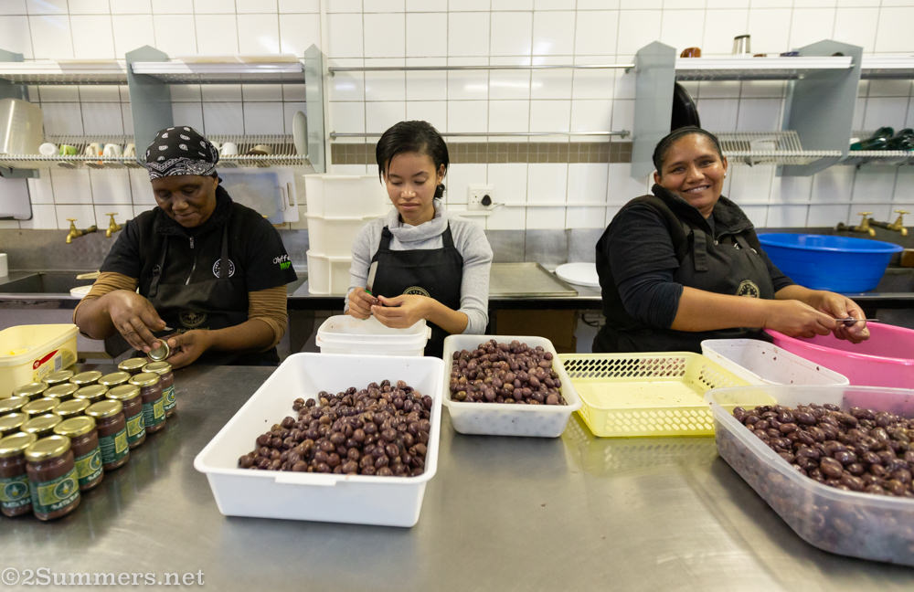 Kitchen at Het Vlock Casteel Olives in Riebeek Casteel