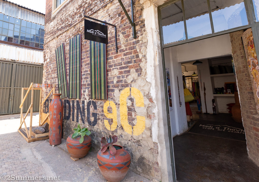 Madi a Thavha shop in Victoria Yards