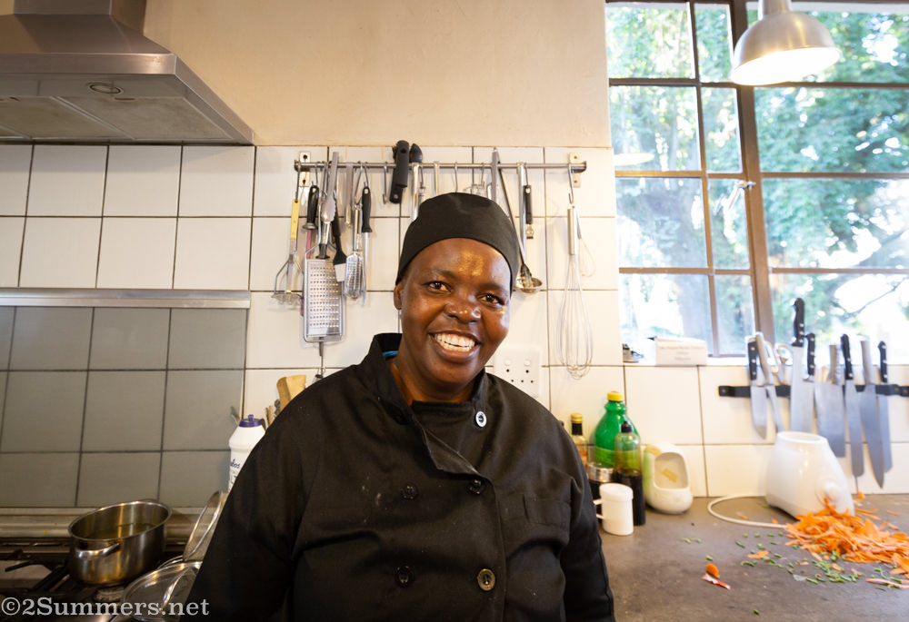 Chef Lizzie Phokungwana